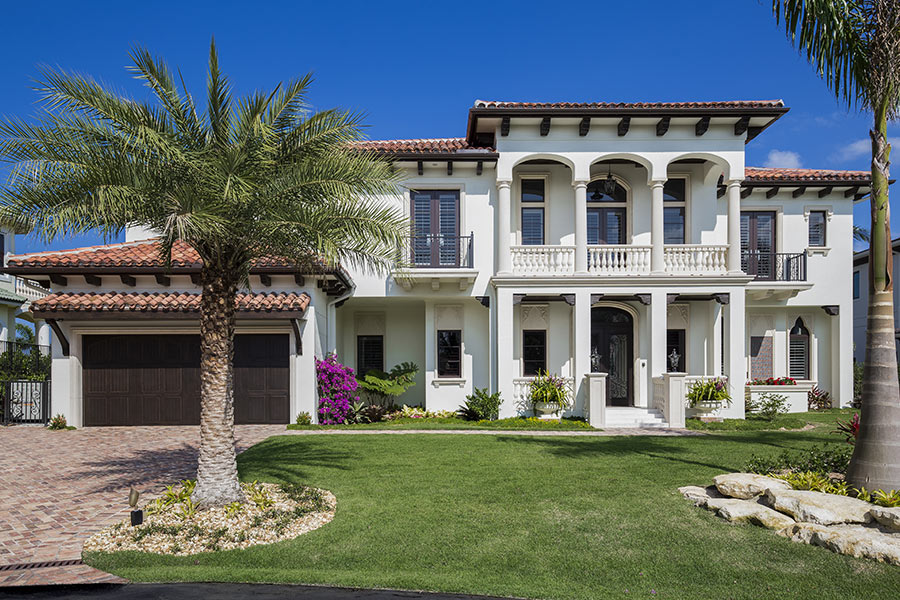 Transitional Mediterranean Waterfront