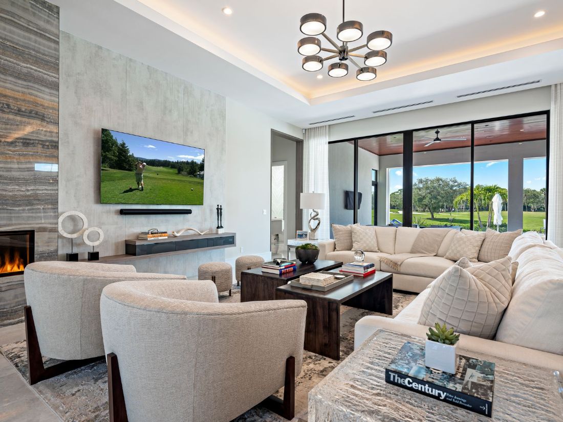 Cozy Country Club Contemporary